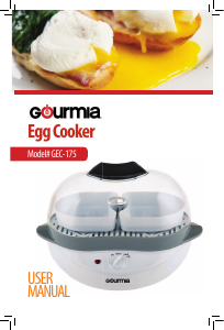 Manual Gourmia GEC175 Egg Cooker