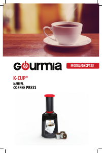 Manual Gourmia GKCP K-Cup Coffee Machine