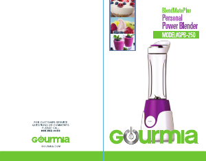 Handleiding Gourmia GPB250 Blender