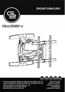 Manual GoGEN DRZAKTURNCURV Wall Mount