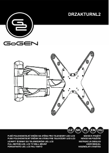 Manual GoGEN DRZAKTURNL2 Wall Mount