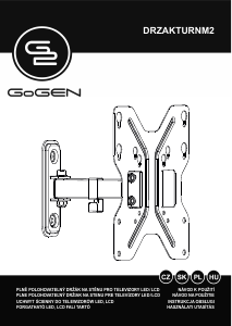 Návod GoGEN DRZAKTURNM2 Nástenná konzola