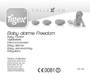 Bedienungsanleitung Tigex Freedom Babyphone