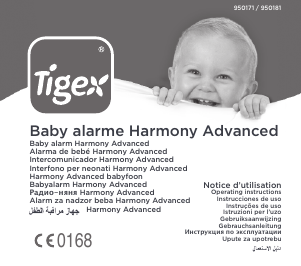 Manuale Tigex Harmony Advanced Baby monitor