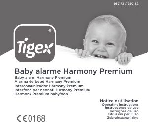 Handleiding Tigex Harmony Premium Babyfoon