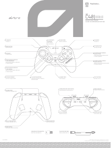 Manual Astro C40 Game Controller