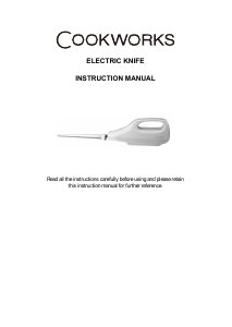 Manual Cookworks EK-120 Electric Knife