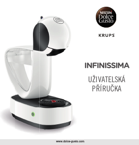 Manuál Krups KP170831 Nescafe Dolce Gusto Infinissima Kávovar na espreso