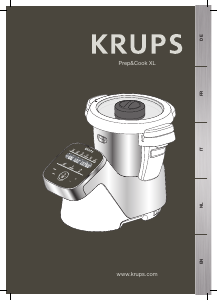 Mode d’emploi Krups HP50A815 Prep&Cook XL Robot de cuisine