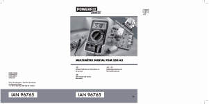 Bedienungsanleitung Powerfix IAN 96765 Multimeter