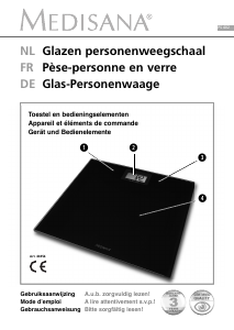 Bedienungsanleitung Medisana PS 402 Waage