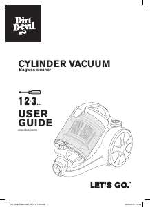 Manual Dirt Devil DDC05-E01 Vacuum Cleaner
