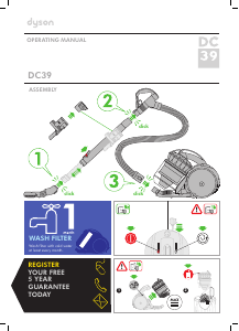 Manual Dyson DC39 Vacuum Cleaner