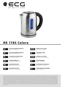 Manuál ECG RK 1785 Colore Konvice