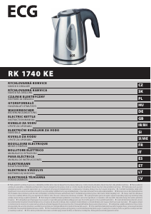 Instrukcja ECG RK 1740 KE Czajnik