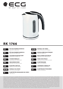 Instrukcja ECG RK 1766 Czajnik