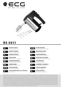 Rokasgrāmata ECG RS 5011 Rokas mikseris