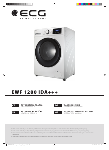 Manuál ECG EWF 1280 IDA+++ Pračka