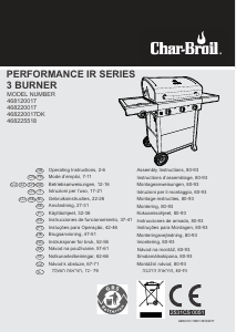 Brugsanvisning Char-Broil 468220017 Grill