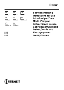 Manuale Indesit H 573 Cappa da cucina