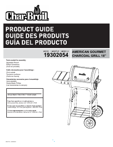 Manual Char-Broil 19302054 Barbecue