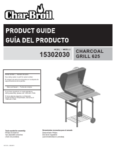 Manual de uso Char-Broil 15302030 Barbacoa