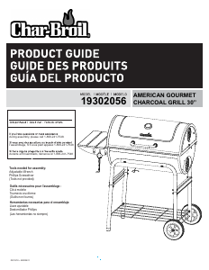 Manual de uso Char-Broil 19302056 Barbacoa