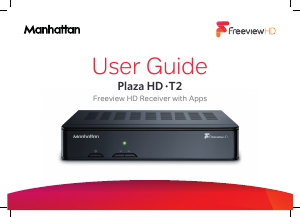 Handleiding Manhattan Plaza HD - T2 (Freeview) Digitale ontvanger