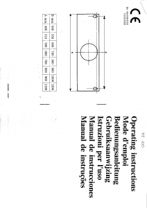 Handleiding Indesit HI 160 Afzuigkap