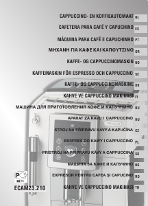 Handleiding DeLonghi ECAM23.210.B Espresso-apparaat