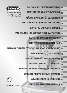 Handleiding DeLonghi ESAM04.110.B Espresso-apparaat