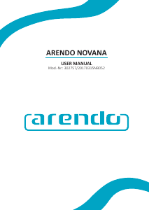 Manual de uso Arendo 302757 Humidificador