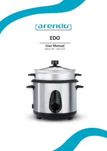 Manual Arendo 301225 EDO Rice Cooker