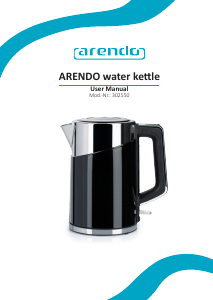 Bedienungsanleitung Arendo 30255 Wasserkocher