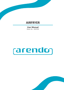 Handleiding Arendo 303593 Friteuse