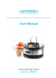 Manual Arendo 300786 Egg Cooker