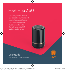 Manual de uso Hive Hub 360 Altavoz inteligente