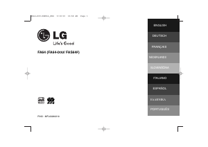 Handleiding LG FA64 Stereoset