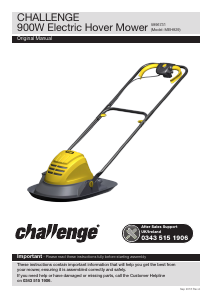 Manual Challenge MEH929 Lawn Mower