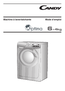 Mode d’emploi Candy CO4 W264-47 Lave-linge séchant