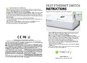 Manual de uso Techly I-SWHUB-050TY Switch