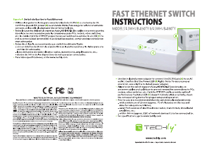 Mode d’emploi Techly I-SWHUB-080TY Switch