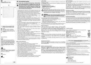 Brugsanvisning Medisana PS 439 Personvægt