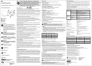 Instrukcja Medisana LT 500 Lampa światła dziennego