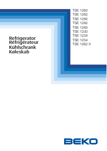 Brugsanvisning BEKO TSE 1282 Køleskab