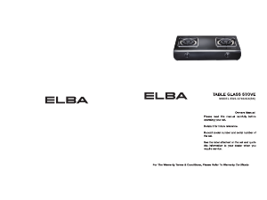 Manual Elba EGS-G7462GX(BK) Hob