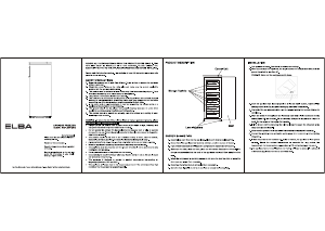Manual Elba EUF-J2217(SV) Freezer