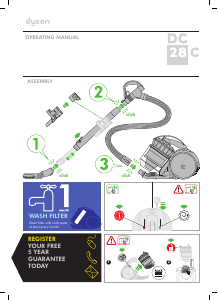 Manual Dyson DC28c Vacuum Cleaner