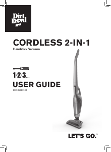 Manual Dirt Devil DDH01-E02 Vacuum Cleaner