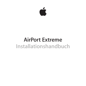 Bedienungsanleitung Apple AirPort Extreme 802.11ac NAS